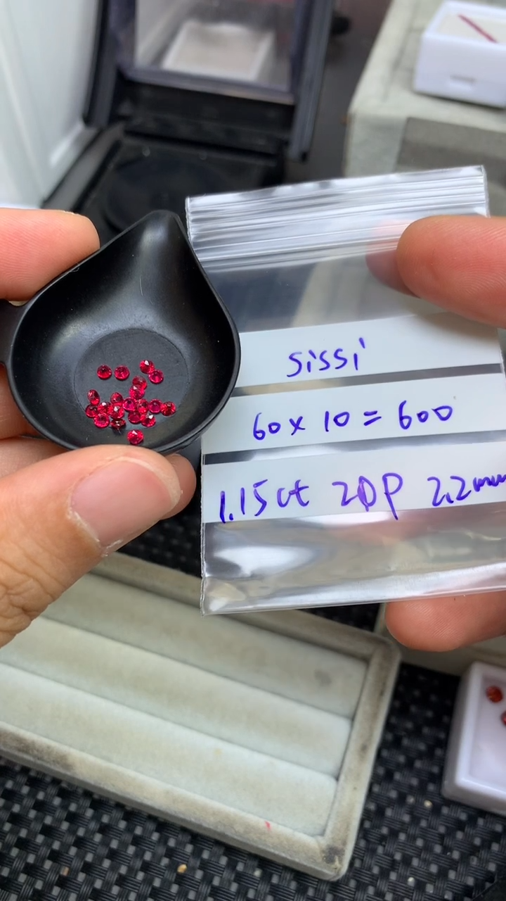 裸石尖晶石S***i缅甸天然无烧尖晶石