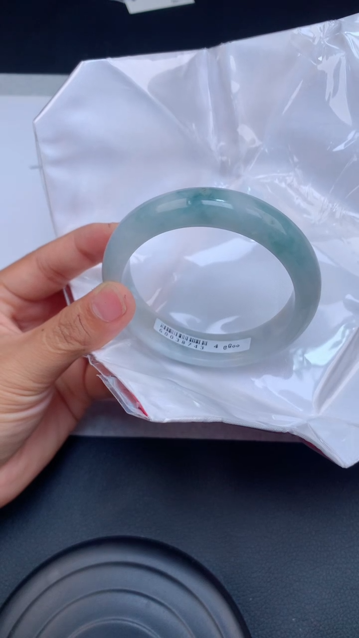 【闪购商品】翡翠手镯未镶嵌天然缅甸A货翡翠手镯58