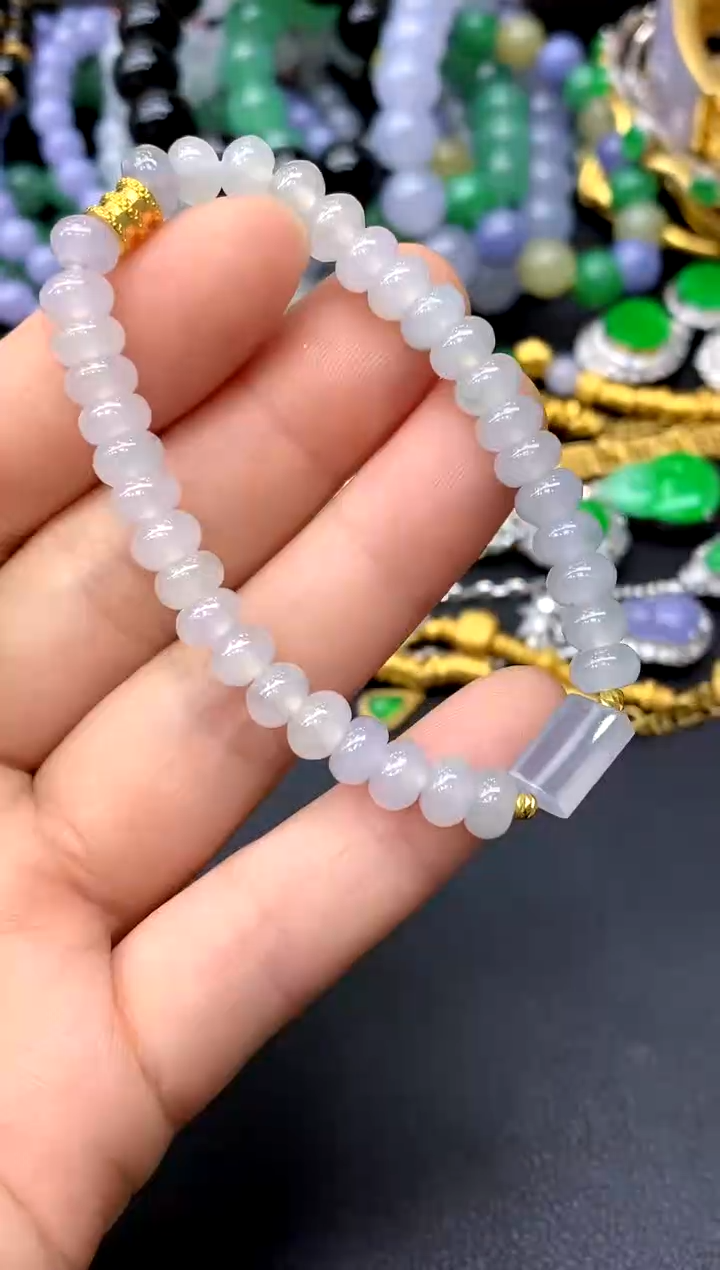 未镶嵌手链翡翠368-中国好珍宝