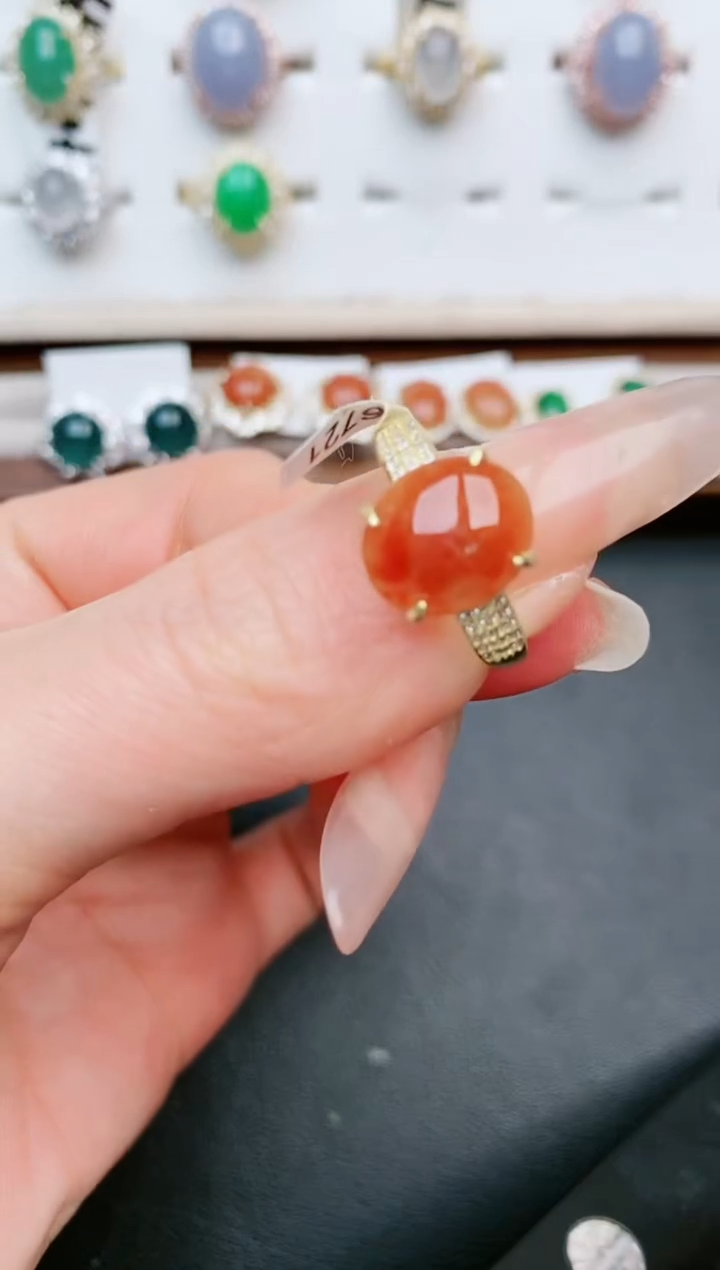 【闪购商品】翡翠戒指银S925镶嵌.....