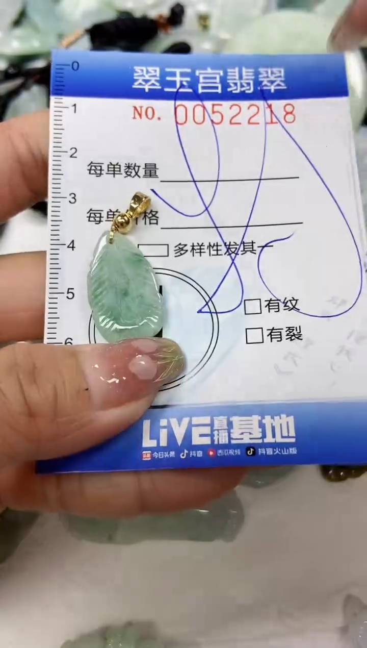 【闪购商品】翡翠颈饰未镶嵌闪购0052218