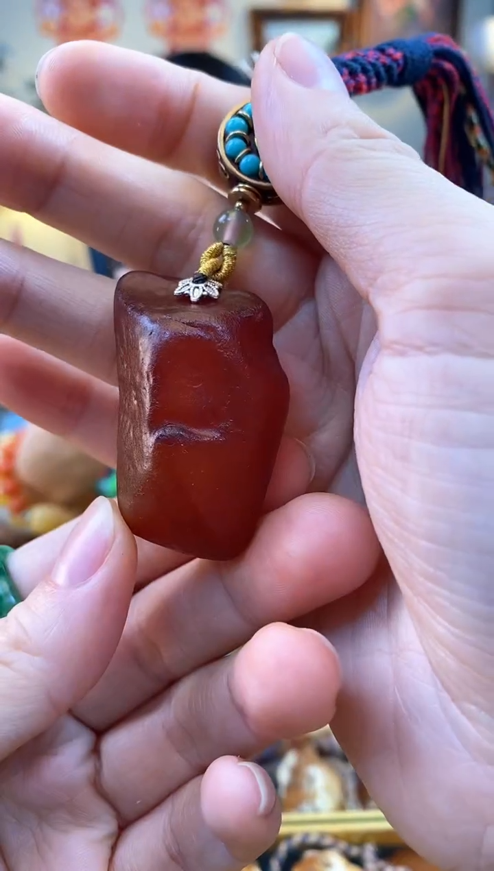 【闪购商品】琥珀颈饰未镶嵌吊坠