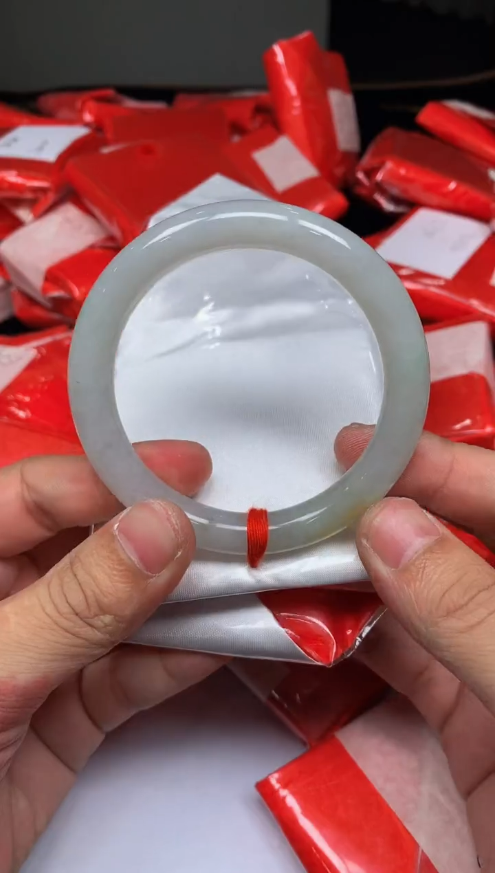 未镶嵌定制翡翠5034毛货不退不换 58-61圈