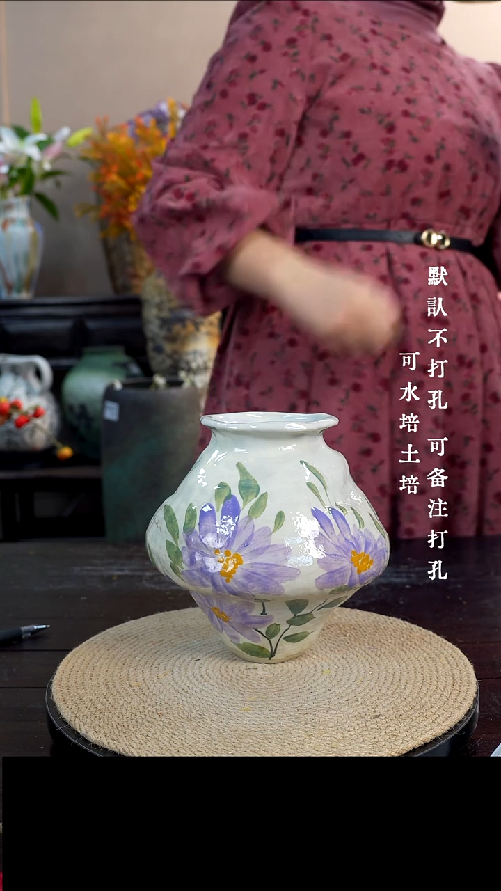 摆件陶瓷01景德镇陶瓷花瓶