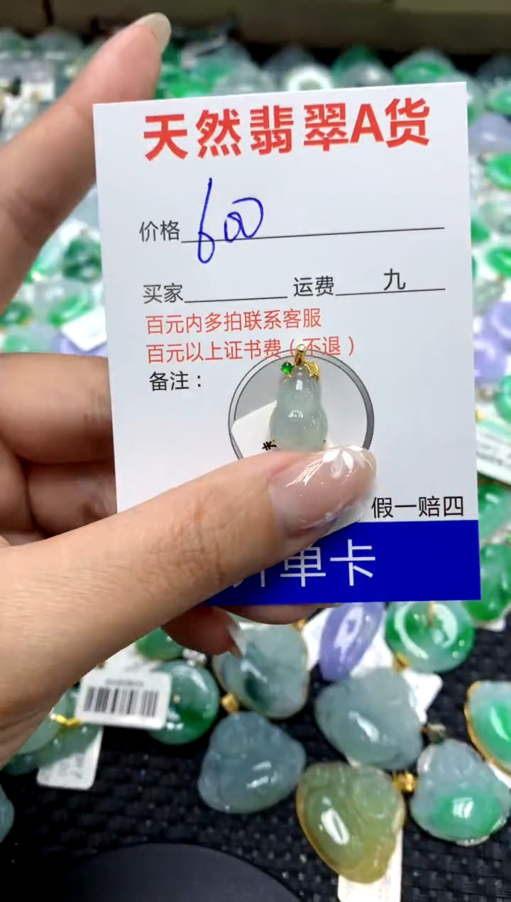 【闪购商品】翡翠颈饰18K金镶嵌111111111111111111