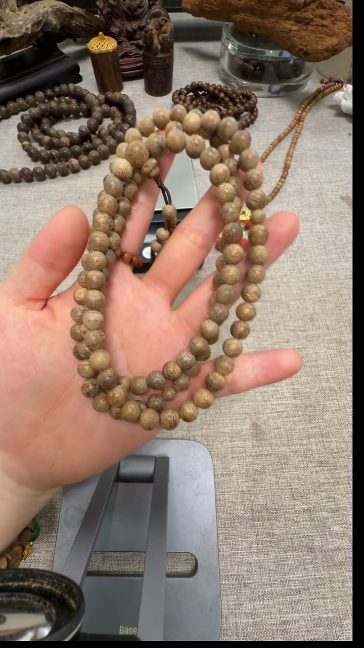 【闪购商品】沉香手串坤甸树芯油6mm+念珠多样性发其一