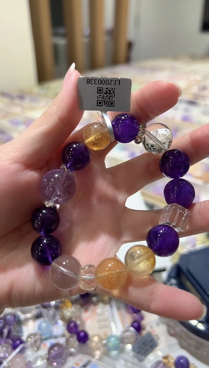 未镶嵌手链水晶手串