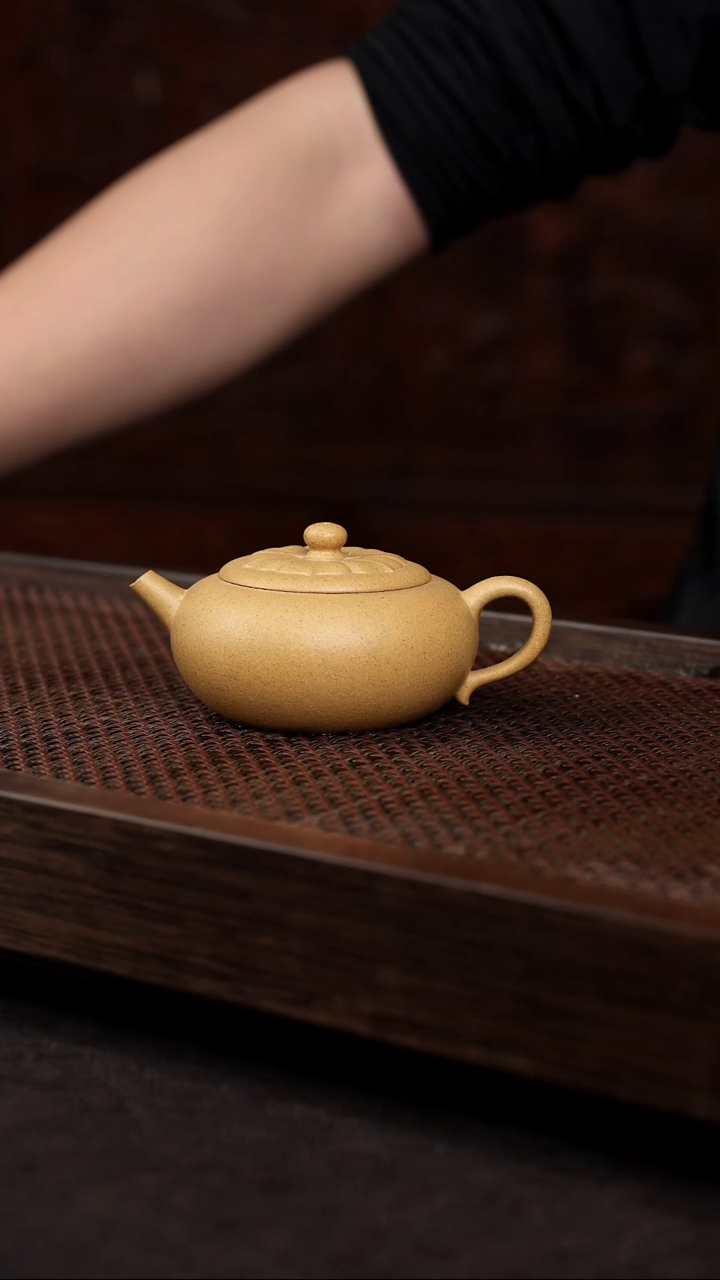 【闪购商品】紫砂茶壶超矿标黄金段莲普【带矿标证书】