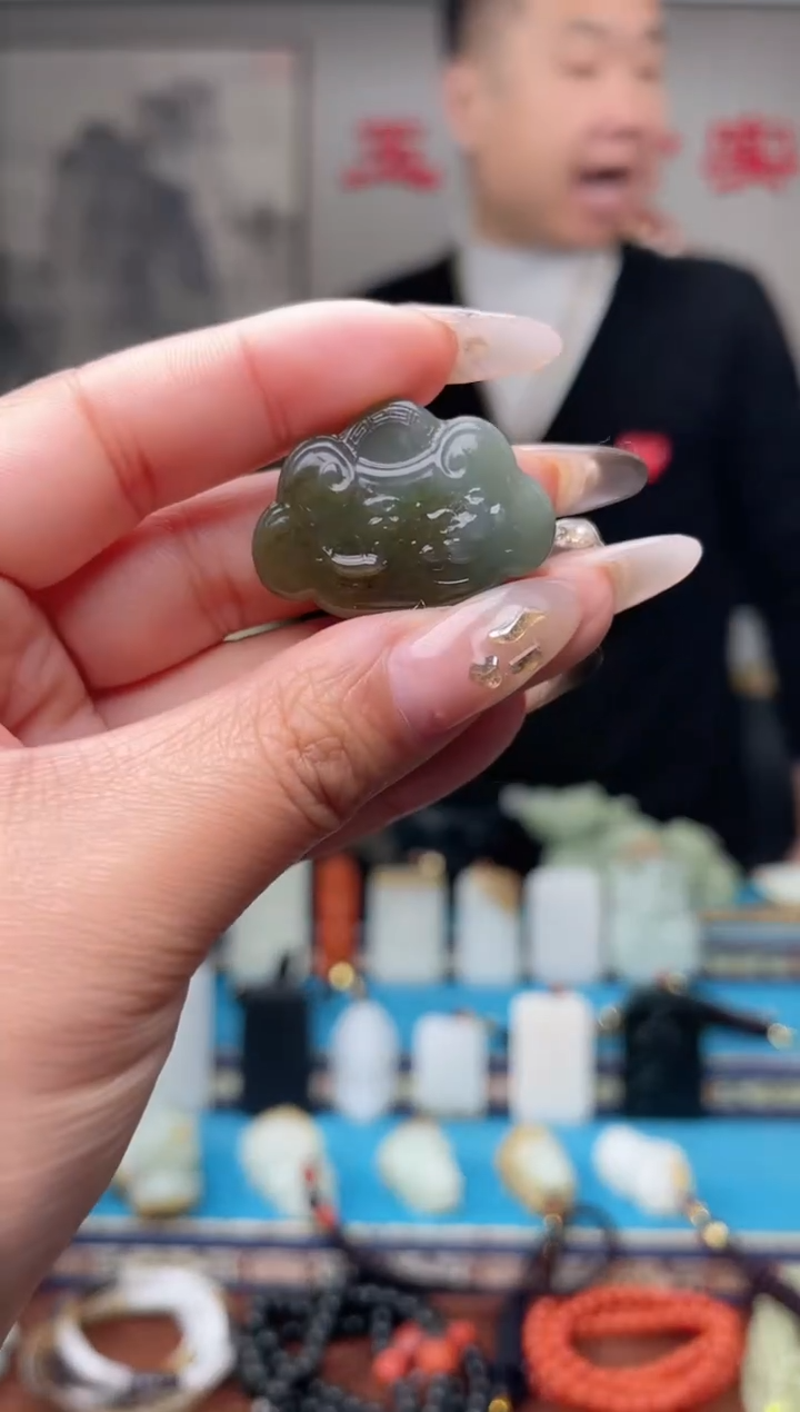 【闪购商品】和田玉挂件未镶嵌1