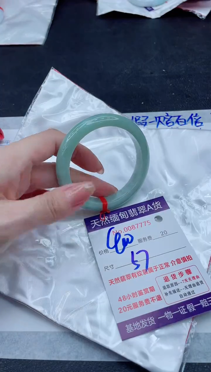 未镶嵌手镯翡翠400.00000