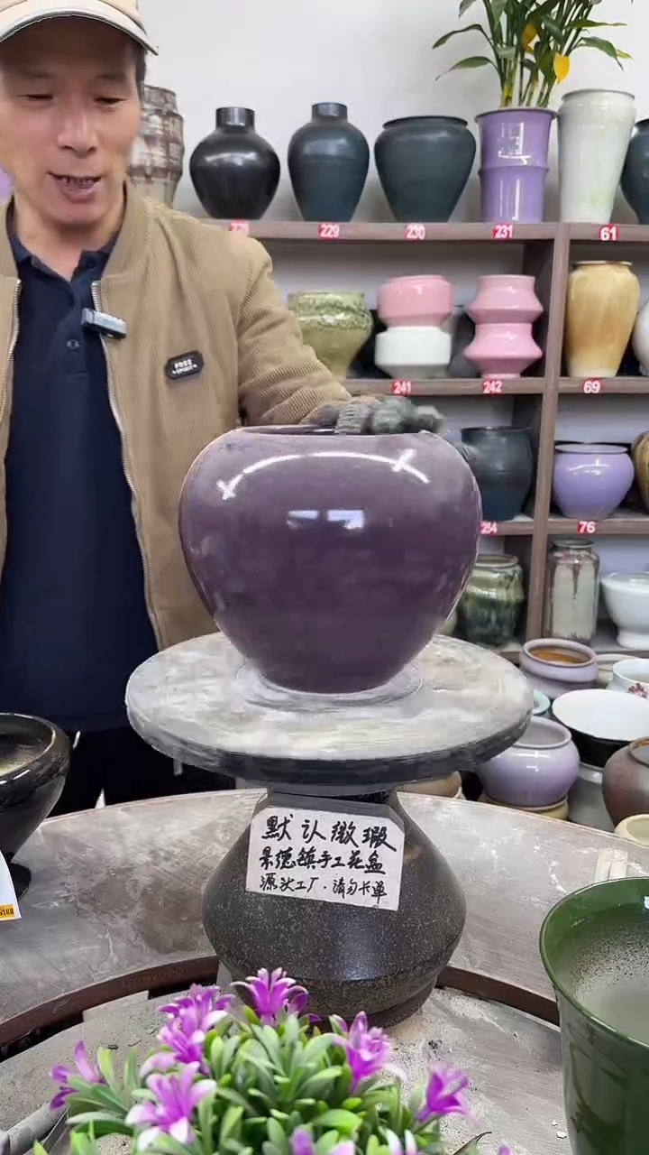 12-8-高19口13瑕-花盆