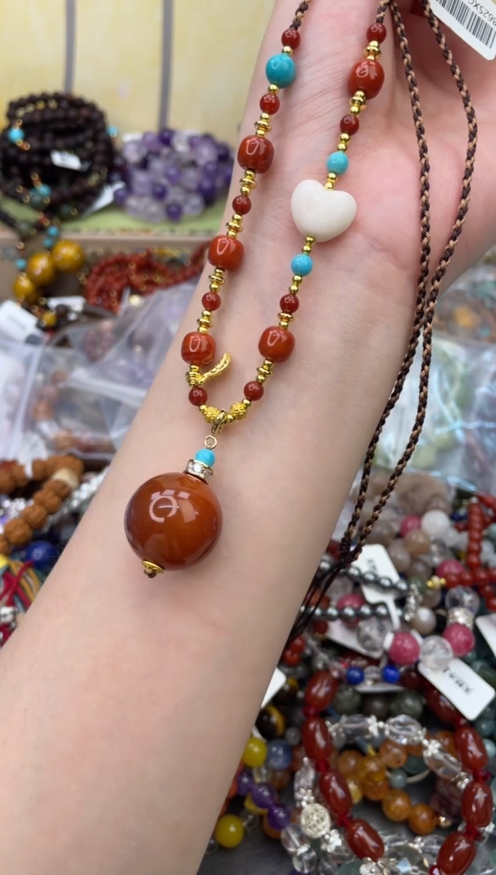 未镶嵌玛瑙颈饰254