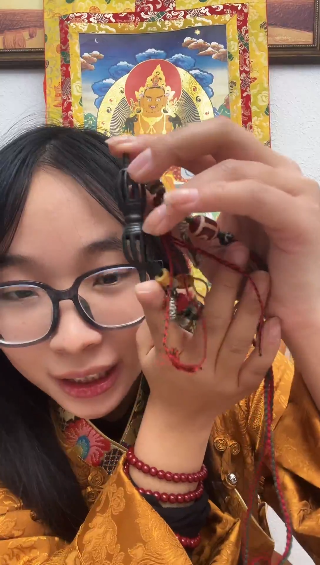 非金属无藏地  拉姆梅朵  手串