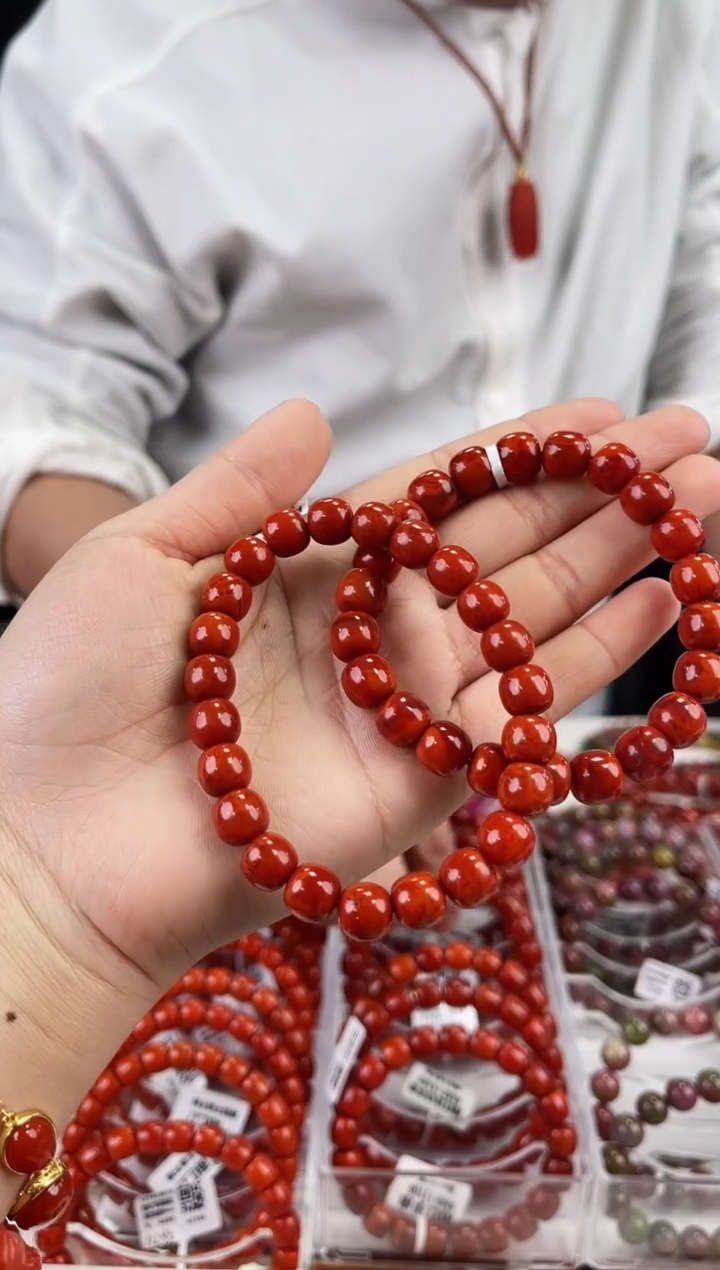 【闪购商品】南红玛瑙瓦西老型手串9+未镶嵌（多样式发其一）