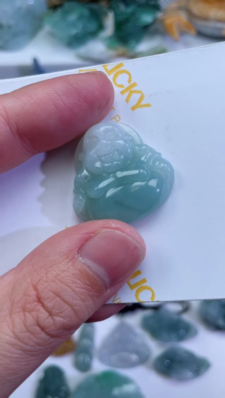 【闪购商品】翡翠颈饰未镶嵌佛公