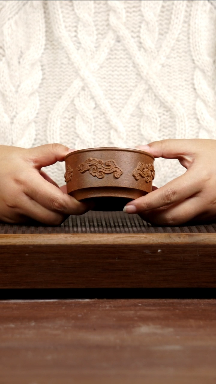 茶壶紫砂龙骨金砂龙杯150CC