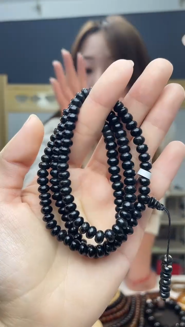 【闪购商品】琥珀裸石未镶嵌抚顺琥珀6+翳珀满天星108