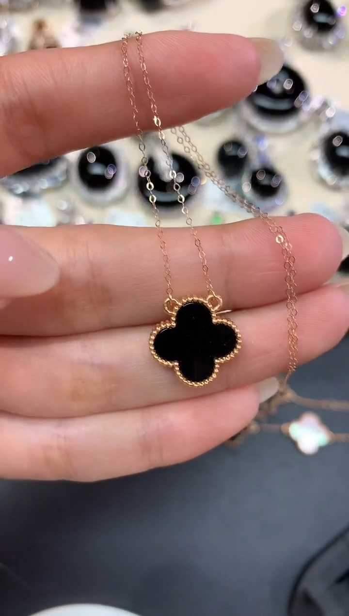 【闪购商品】翡翠套链18K金镶嵌A364|980