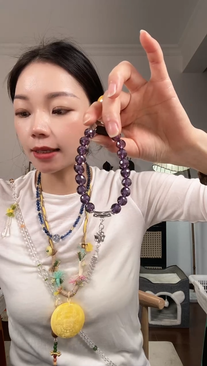 【闪购商品】琥珀颈饰未镶嵌A340AAAAAAA