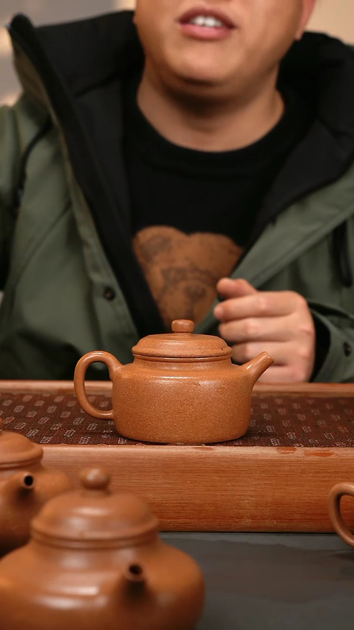 【闪购商品】紫砂茶壶桃花泥  德钟