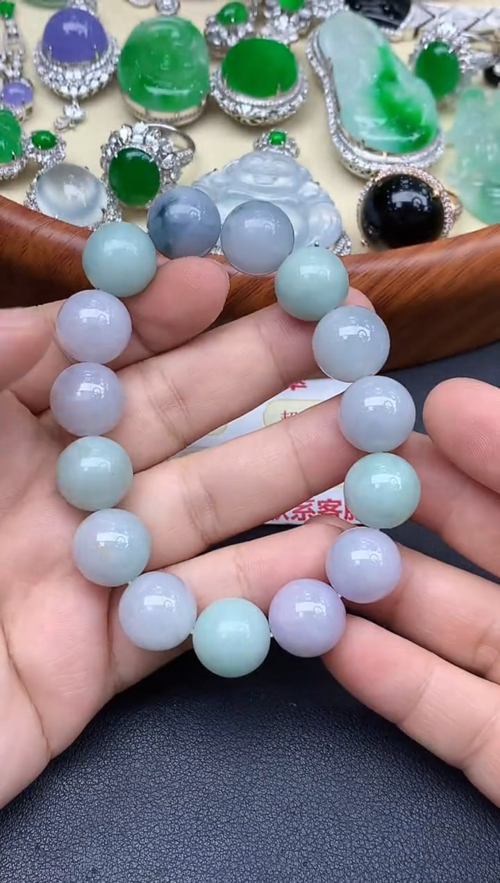 未镶嵌手链翡翠183-中国好珍宝