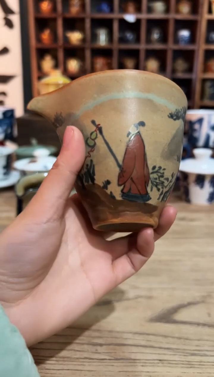 【闪购商品】观云听雨原创手绘茶具