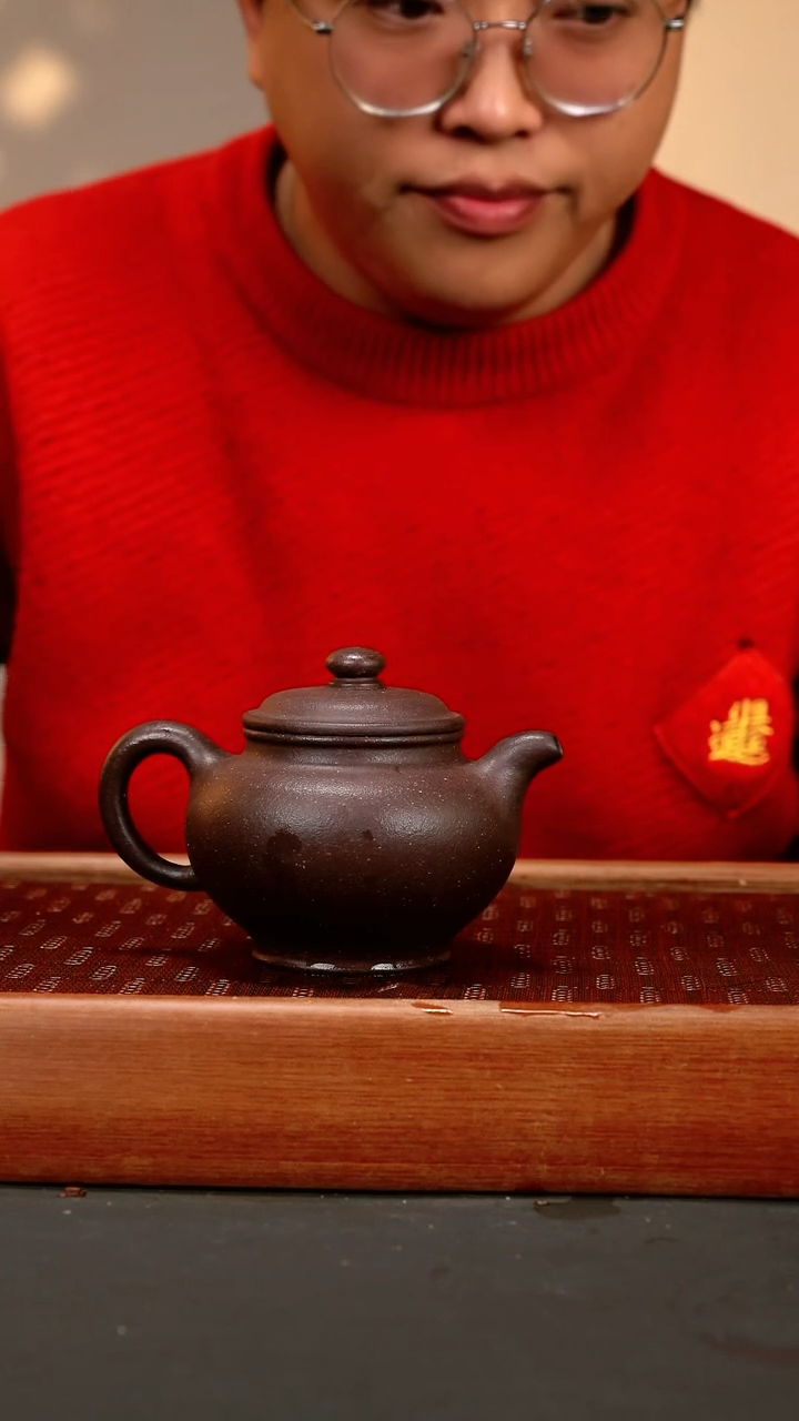 【闪购商品】紫砂茶壶lhb 满砂天青 掇只