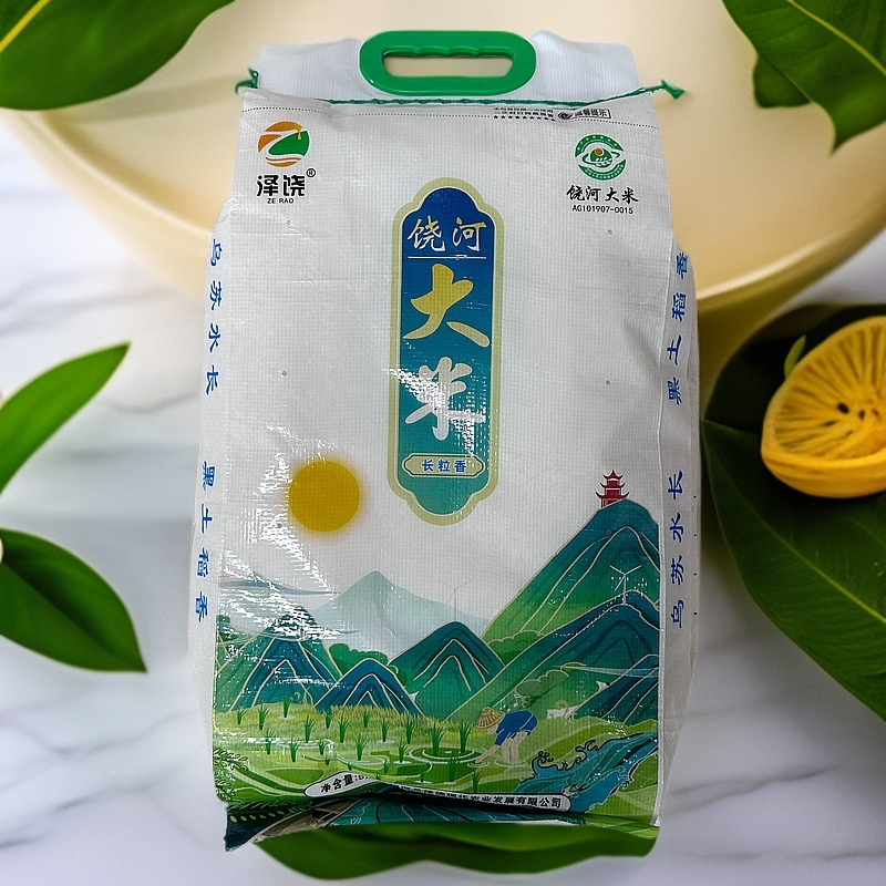 泽饶饶河长粒香大米5kg