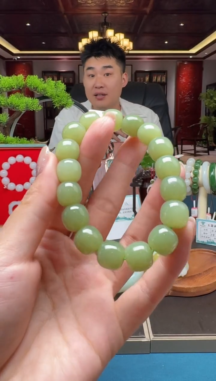 未镶嵌手串和田玉111szq13