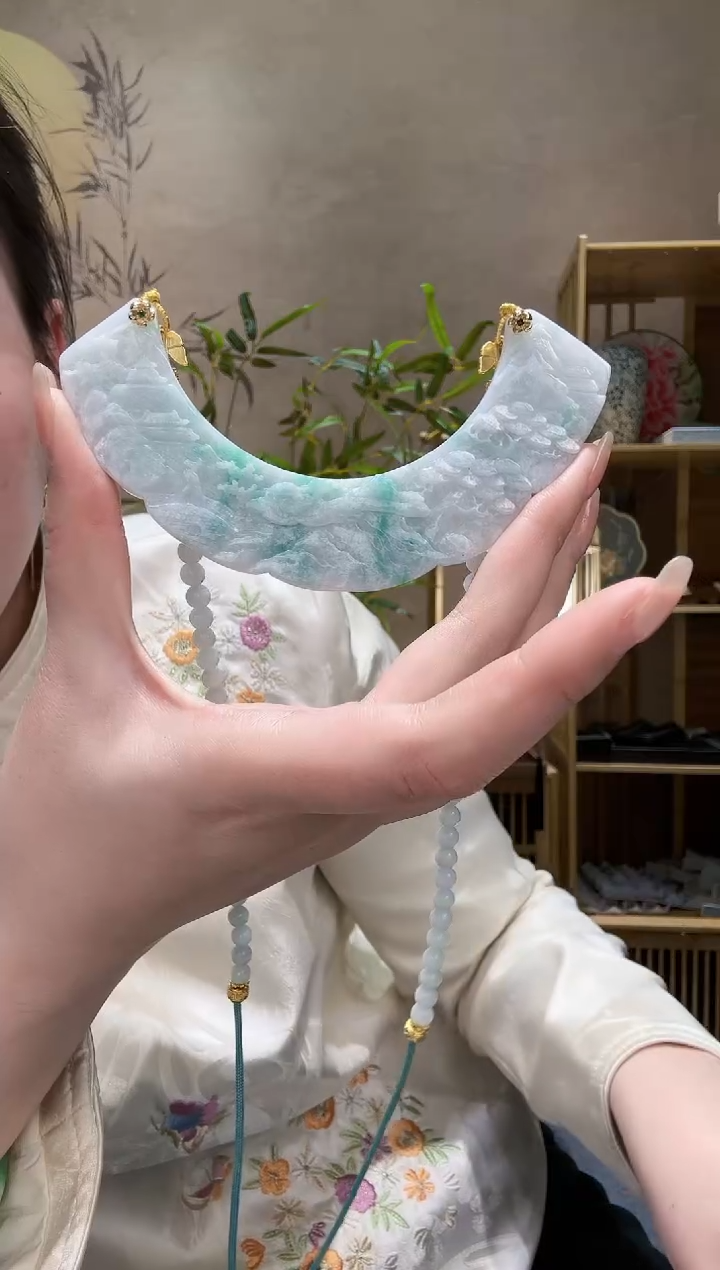 【闪购商品】翡翠颈饰未镶嵌吊坠