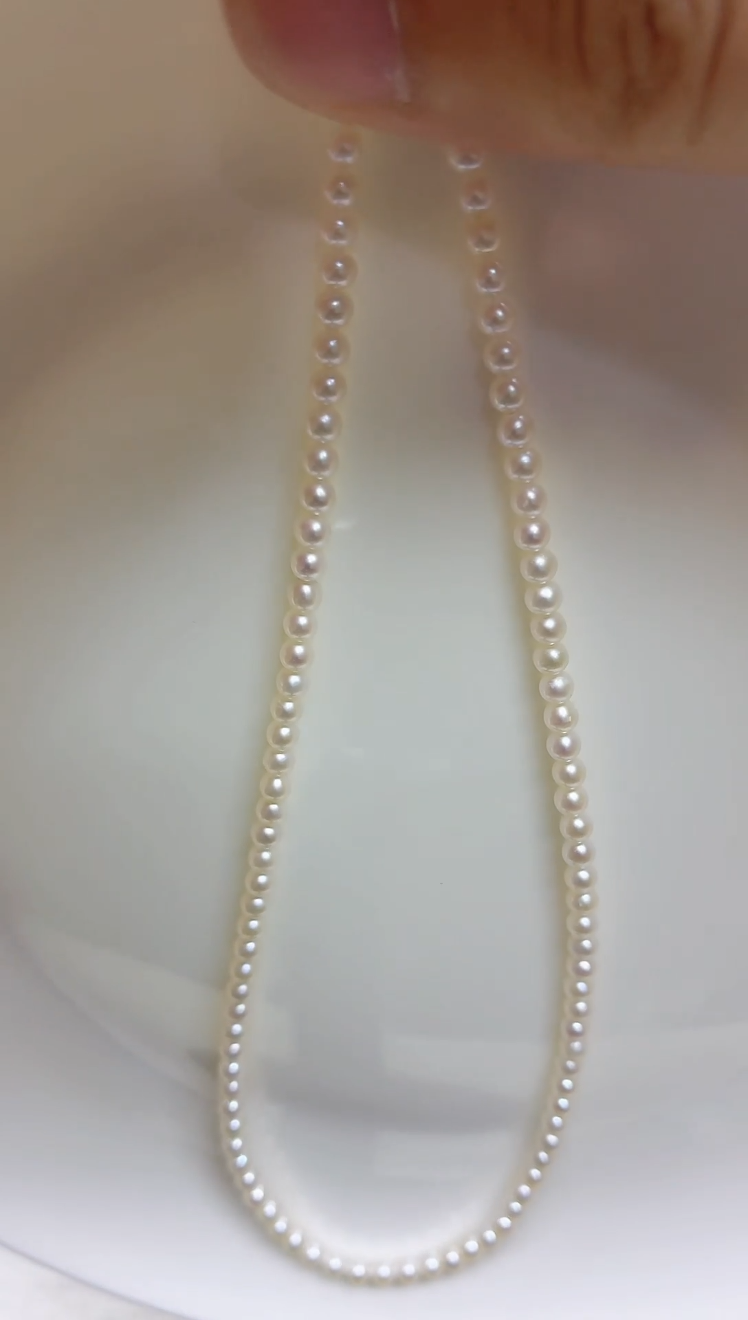 淡水珍珠未镶嵌项链A27