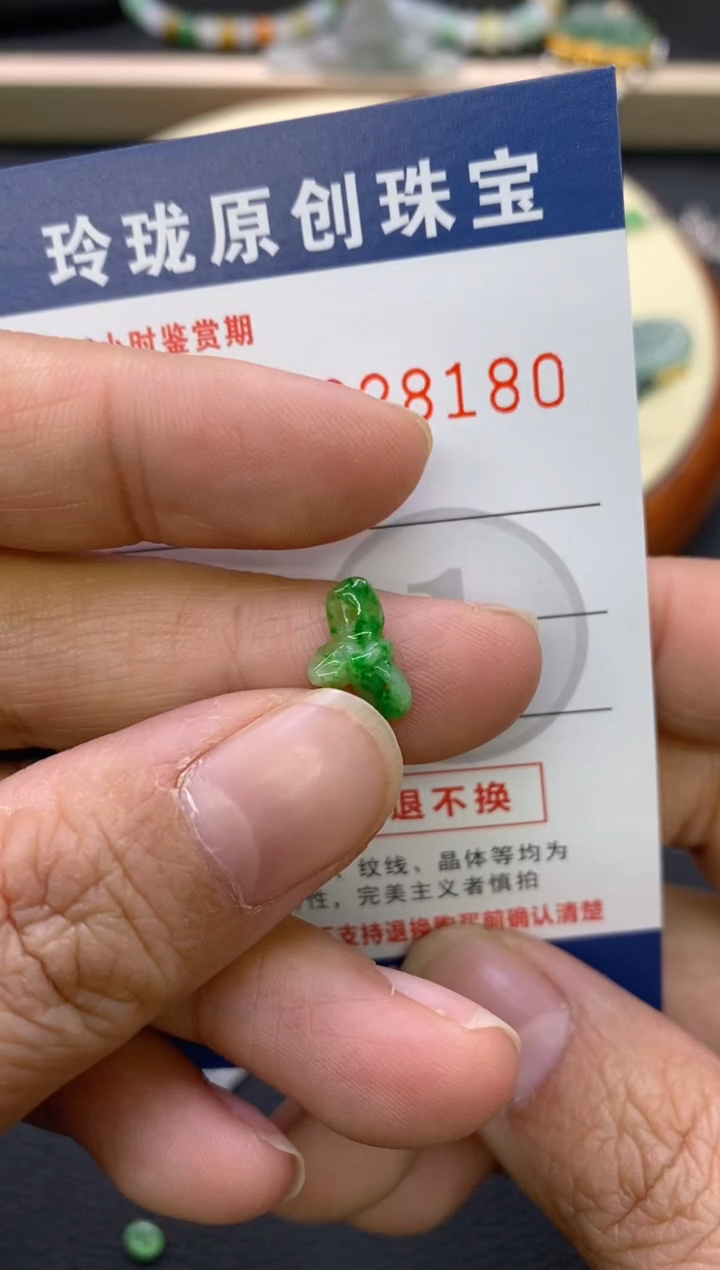 【闪购商品】翡翠颈饰未镶嵌翡翠净货28180