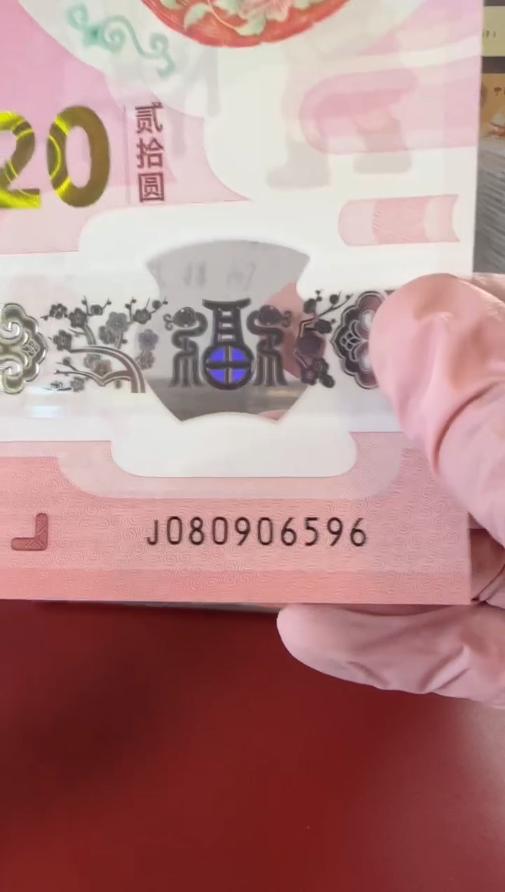 【闪购商品】塑料25蛇钞080906596单张裸