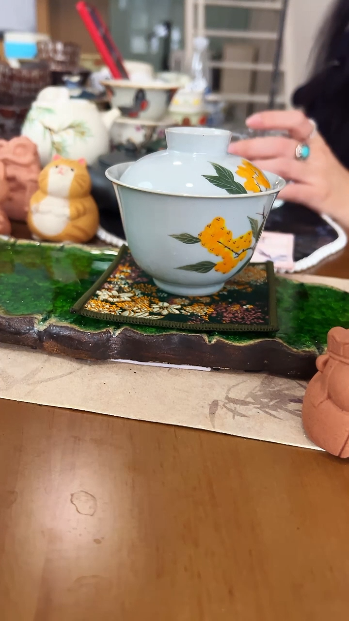 【茶瓷物语】草木灰盖碗