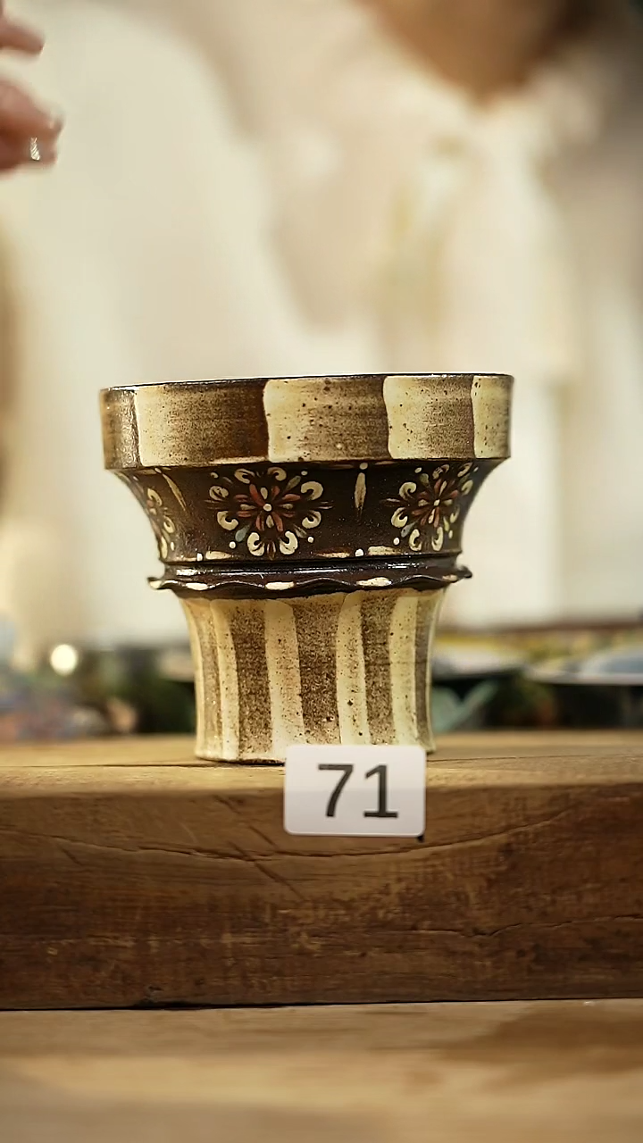 【闪购商品】瓷片新品！设计师款手绘/咖啡杯 听歌