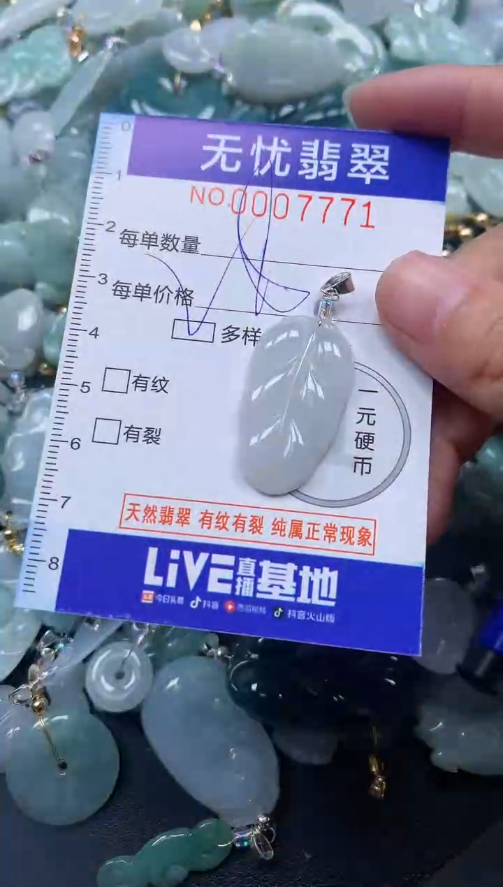 颈饰未镶嵌翡翠7771