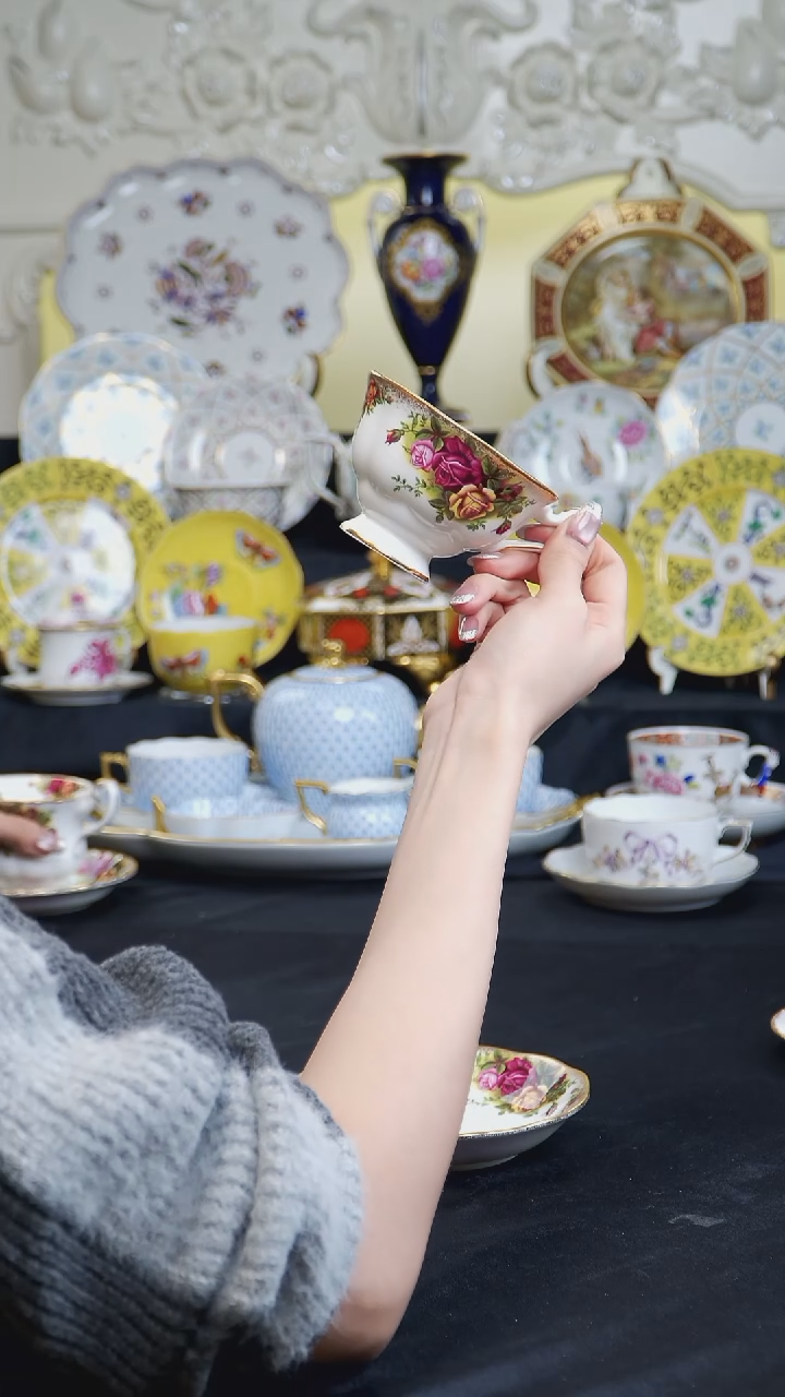 骨瓷婷婷中古器物如图所示105