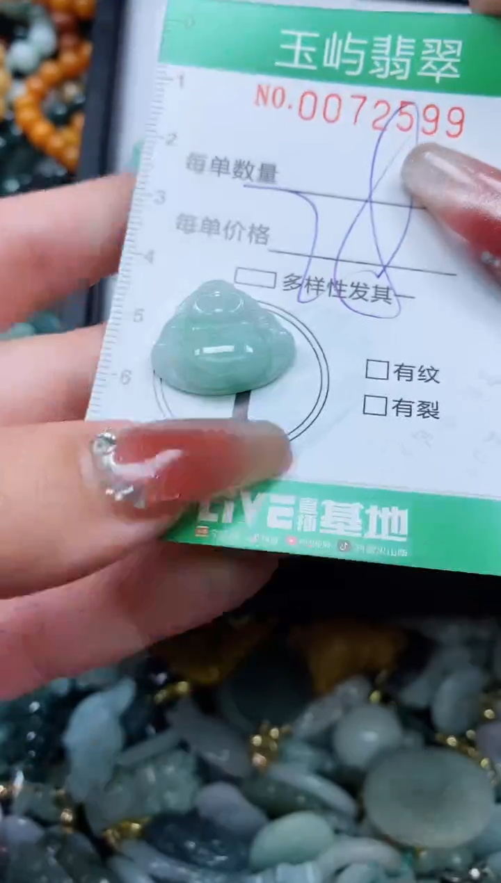 【闪购商品】翡翠颈饰未镶嵌闪购0072599