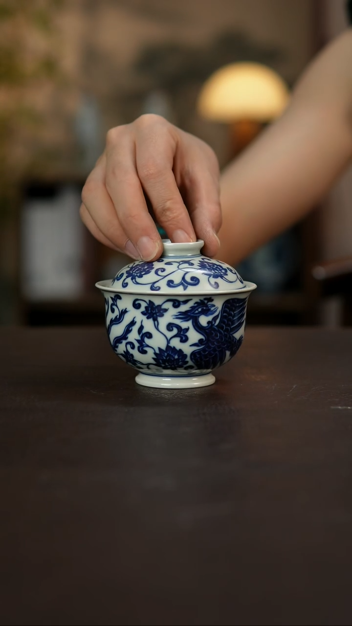 杯景德镇陶瓷杯碗柴烧多人