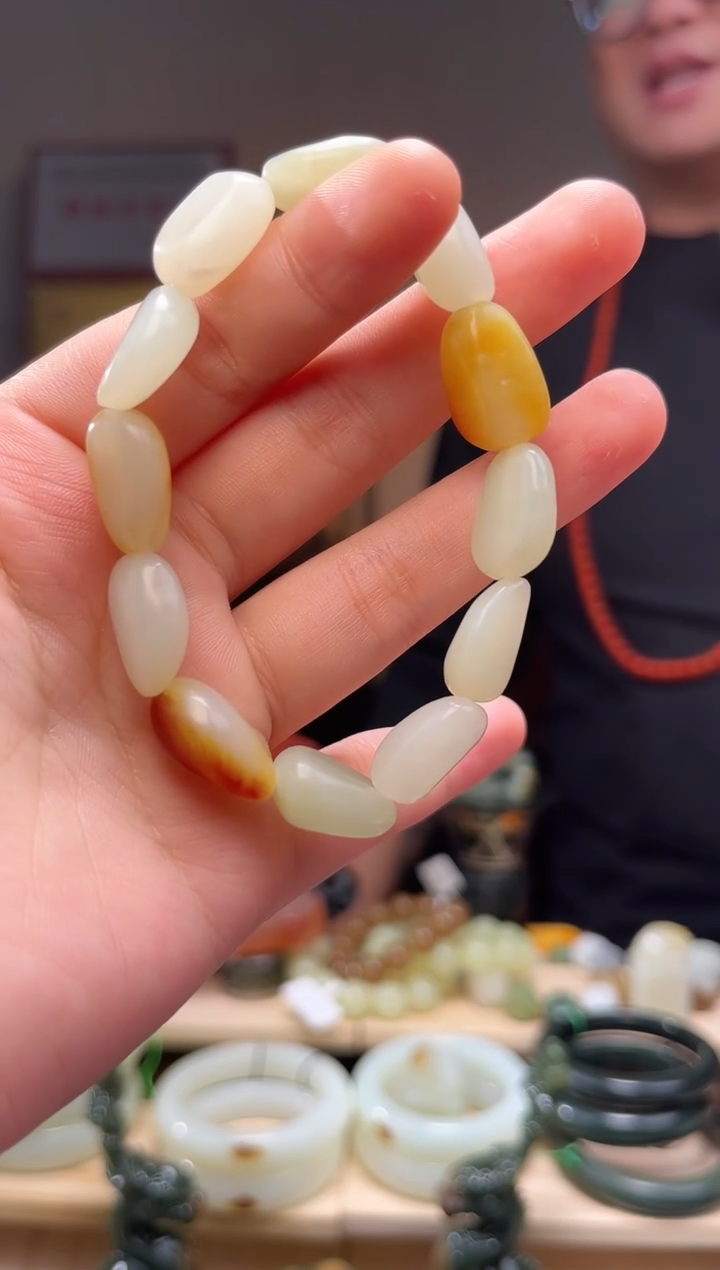 颈饰未镶嵌和田玉手串多样性发拍一发一