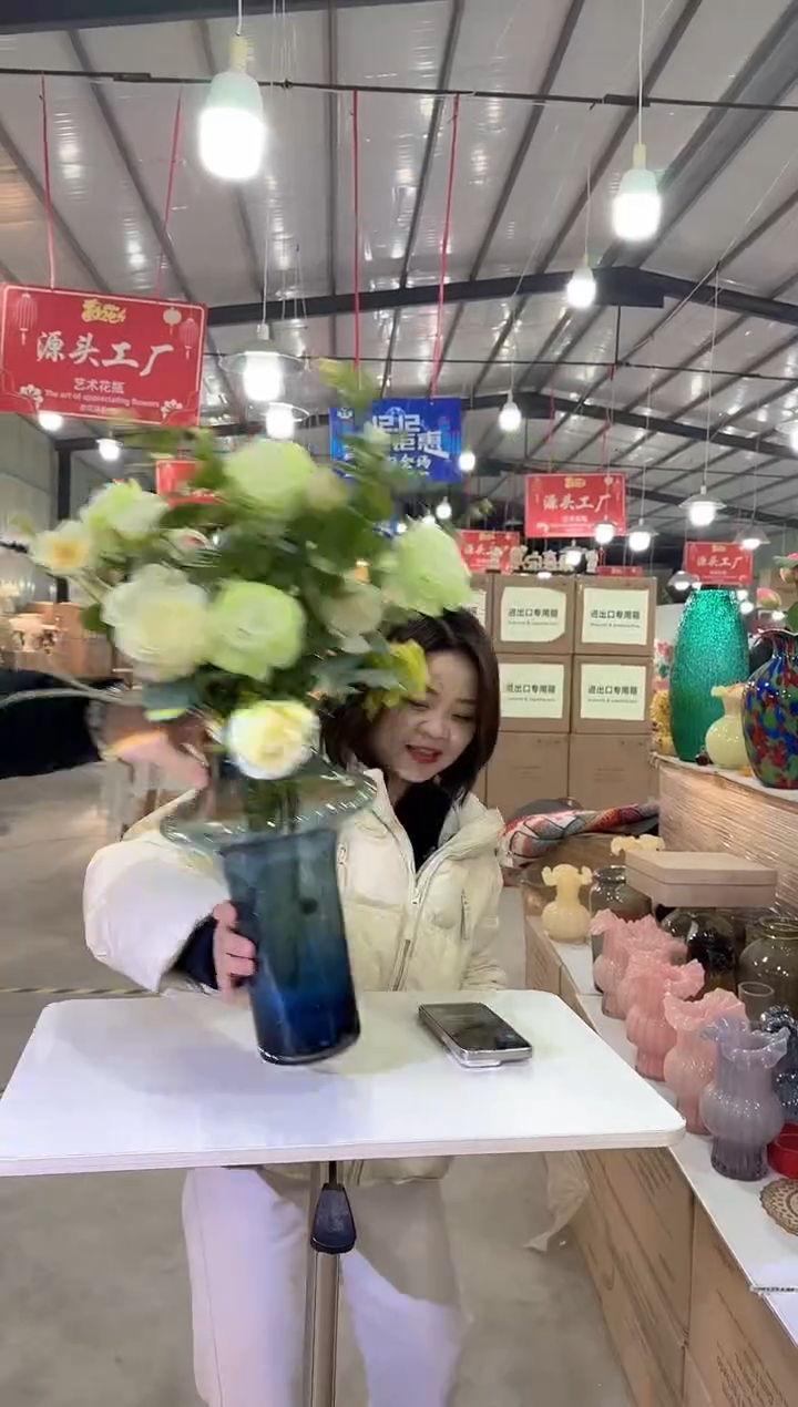 琉璃优奇花瓶花器T-早5