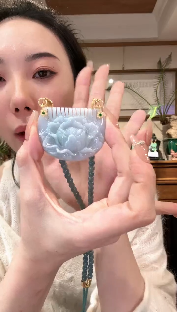 【闪购商品】翡翠颈饰未镶嵌国风