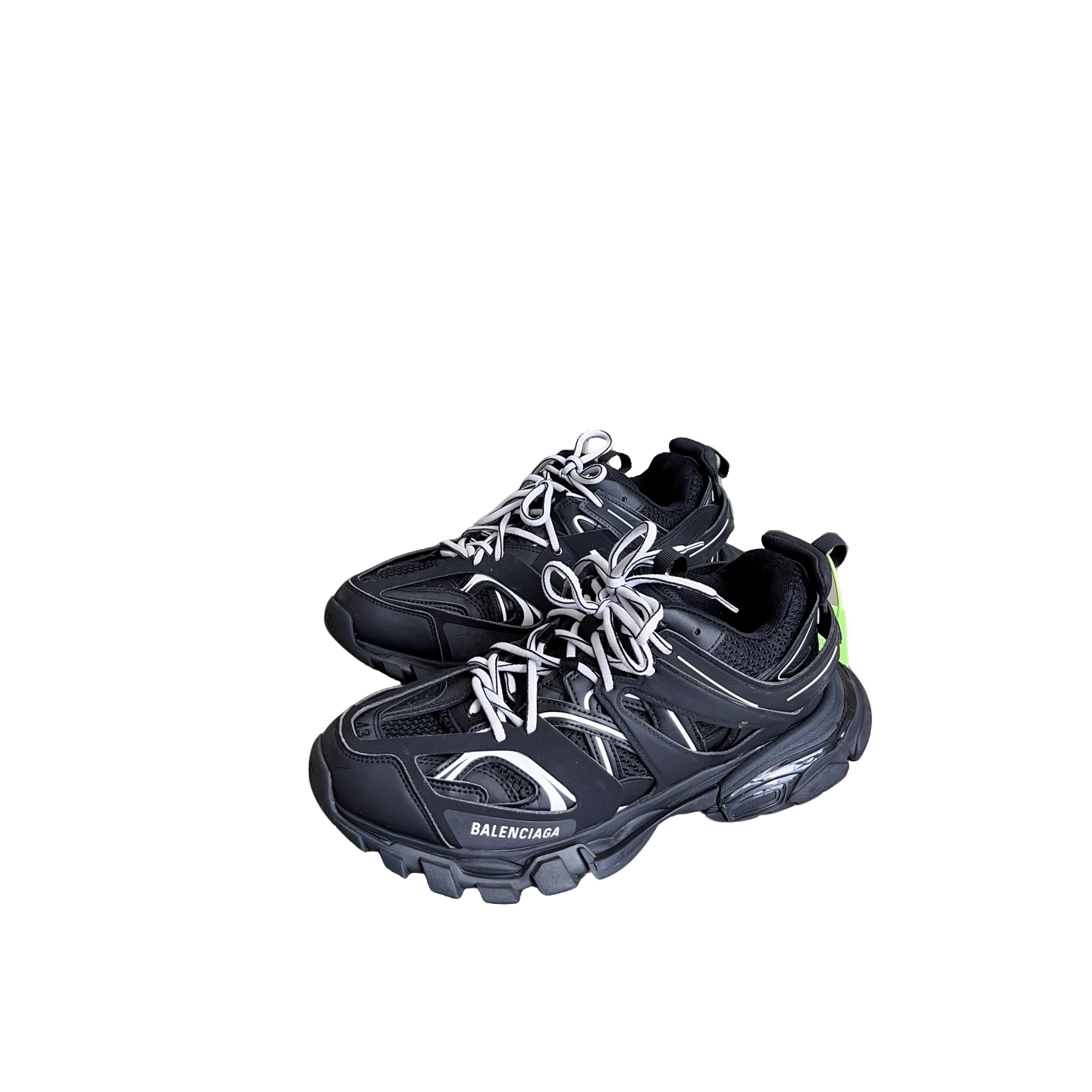 95新 Balenciaga/巴黎世家 track黑色休闲鞋 43码 d5620