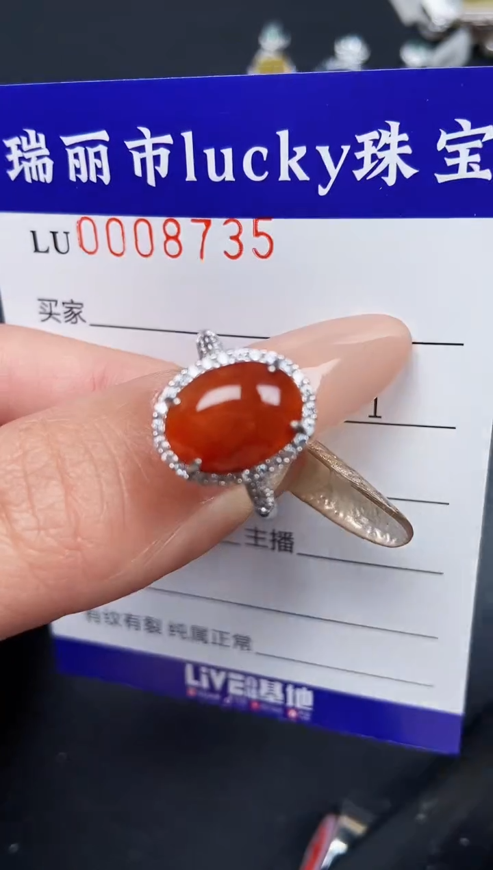 【闪购商品】翡翠颈饰银S925镶嵌8735