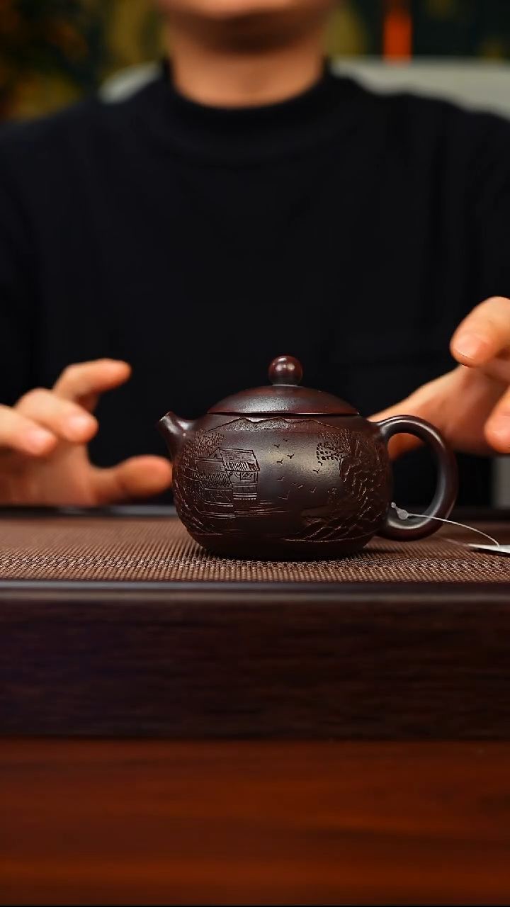 茶壶紫砂原矿紫砂手工茶壶