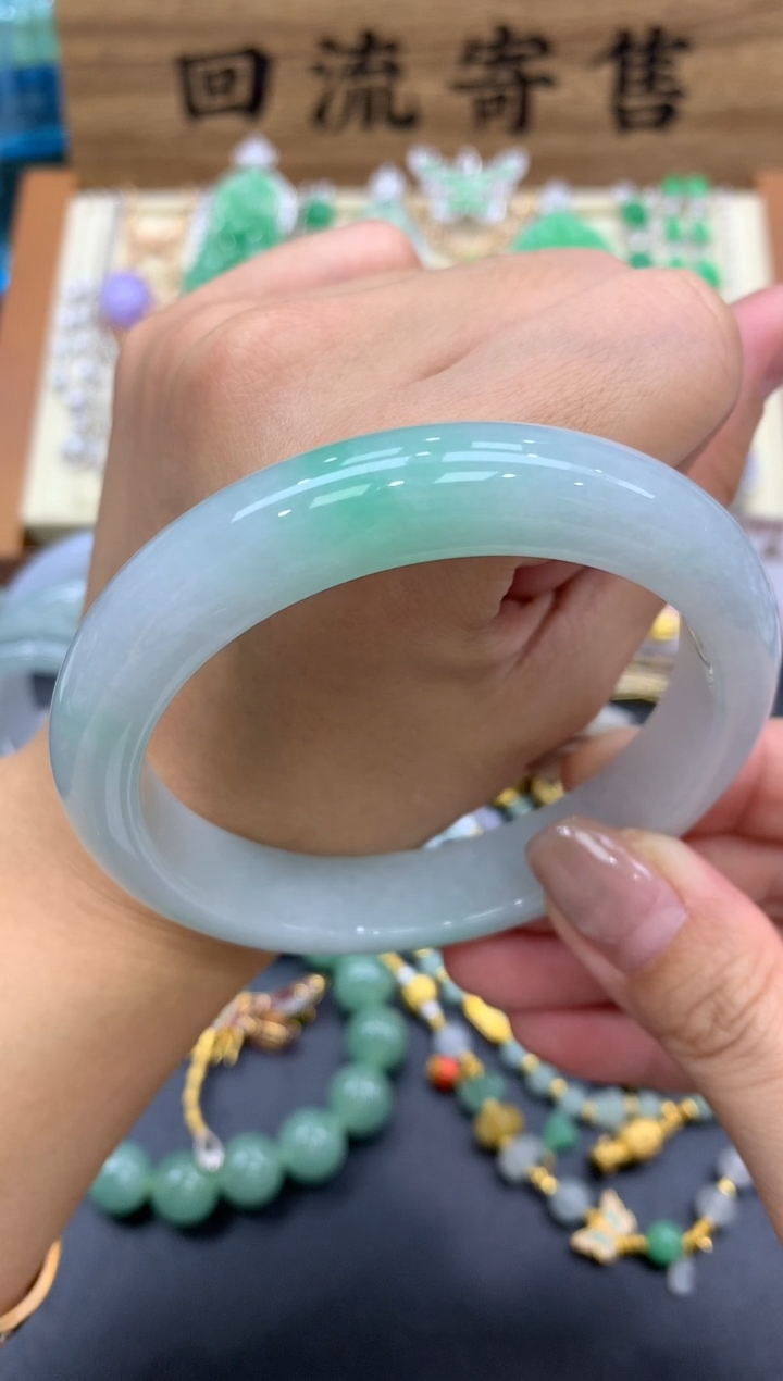 【闪购商品】翡翠手镯未镶嵌425-中国好珍宝