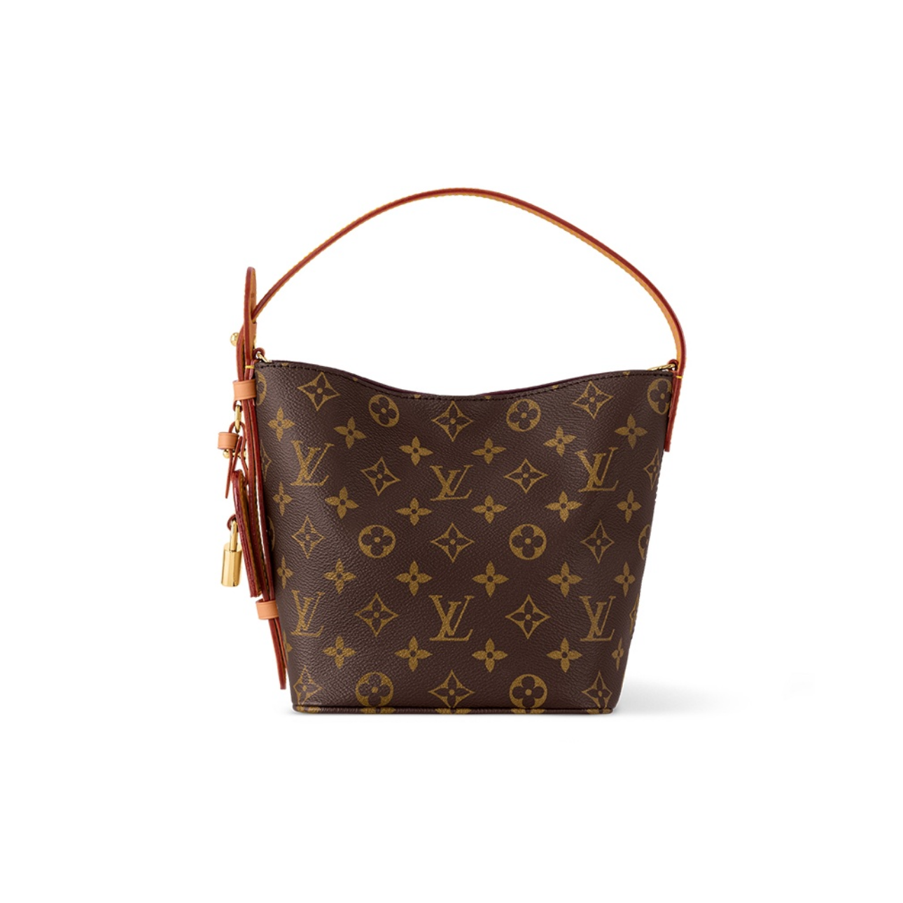 99新 LouisVuitton/路易威登 ALL IN BB菜篮子 单肩手提包（福利）