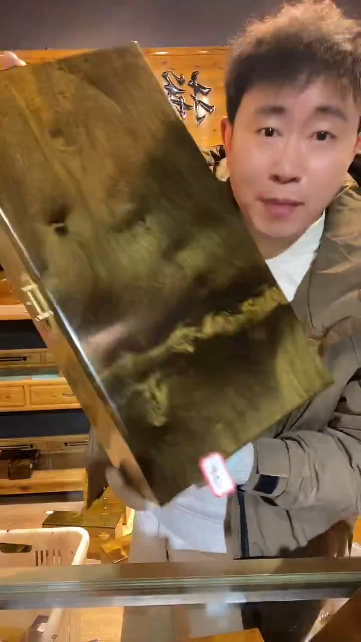 金丝楠木头款125乌木小箱子40/10/9.5