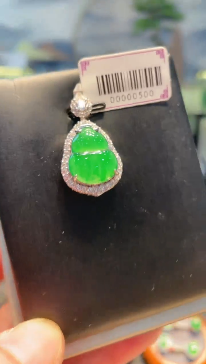 【闪购商品】翡翠吊坠(不含链)未镶嵌A8天然A货翡翠