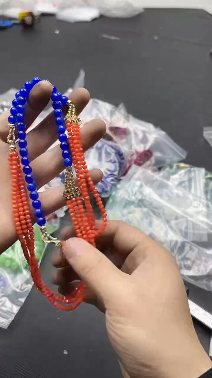 【闪购商品】硅化珊瑚颈饰未镶嵌177
